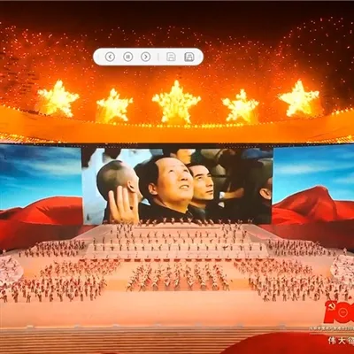 Dancing Fireworks va fer un gran espectacle de focs artificials l’1 de juliol